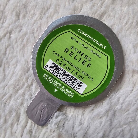 Bath & Body Works Scentportables Stress Relief Car Air Freshener Refill - Picture 1 of 2